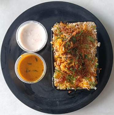 Andhra Spicy Mutton Dum Briyani