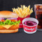 Bbq Chicken Burger Big Saver Combo