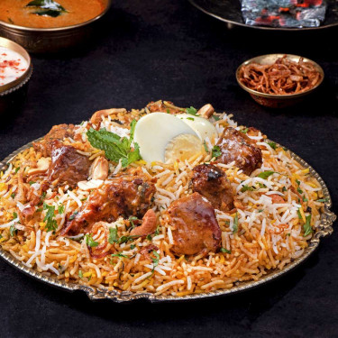 Hyderabadi Mutton Dum Biryani Boneless