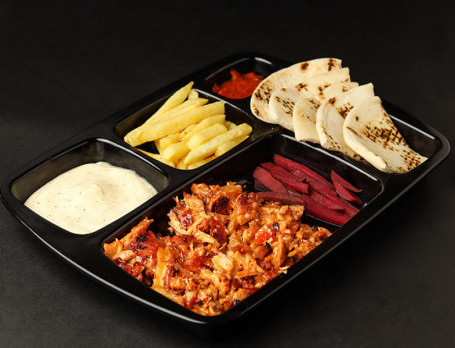 Open Very Peri Shawarma Platter