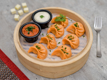 Steamed Paneer Momos [7 Pieces]