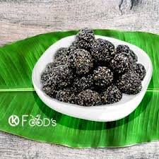 Black Sesame Seed Ladoo [Jaggery](10 Pc)