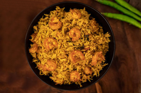 Jeeraga Samba Prawn Briyani Guilt Free