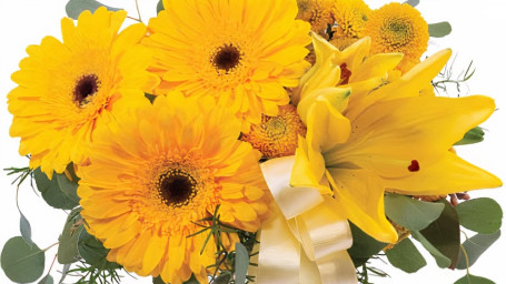 Petite Yellow Flower Arrangement