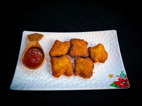 Veg Nuggets With Veg Mayonnaise