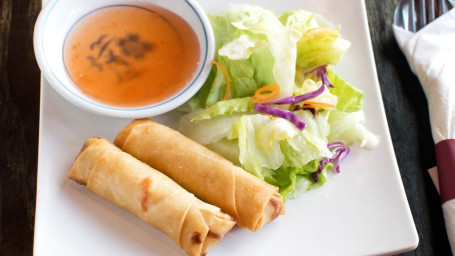 2 Crispy Spring Rolls Cuì Pí Chūn Juǎn