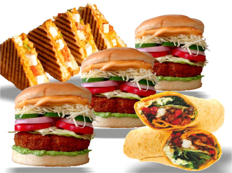 3 My Filler Burger 1 Regular Grill Sandwich 1 Reg Wrap