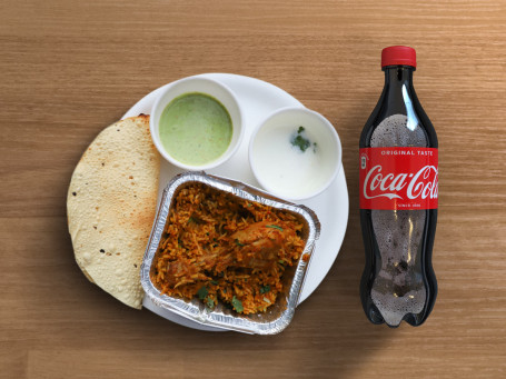 Chicken Biryani Combo Coke 750 Ml Pet Bottle