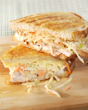 Grilled Coleslaw Sandwhich