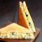 Gegrilltes Käse-Mais-Paprika-Sandwich