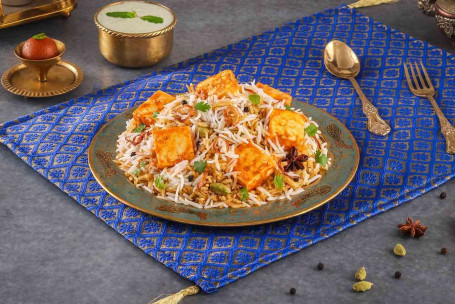 Würziges Zaikedaar Paneer Hyderabadi Paneer Dum Biryani, Portionen 1 2)