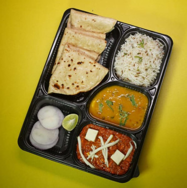 Jain Cheese Butter Masala Thali