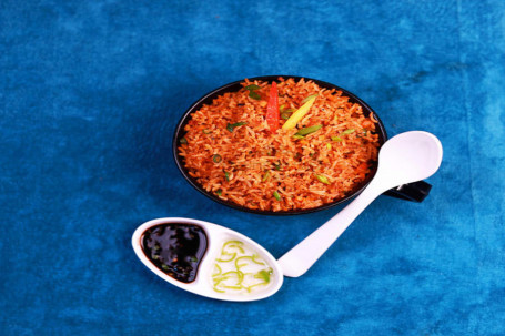 Veg Tawa Schezwan Fried Rice