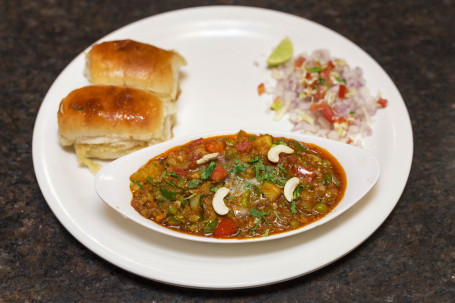 Boiled Bhaji Pav (Whole Pieces) (3 Pcs)