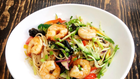 45. Shrimp Fried Rice Noodles Xiā Chǎo Fěn