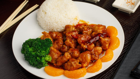 40. Orange Chicken