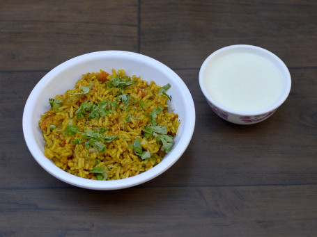 Gemüse Pulao Dahi