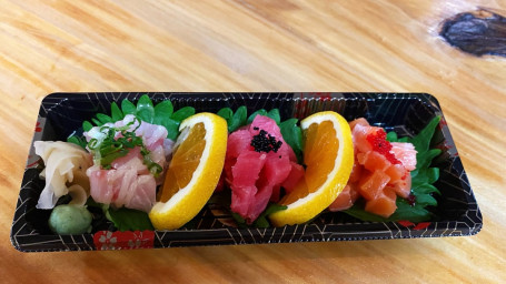 3 Way Sashimi Sampler Appetizer