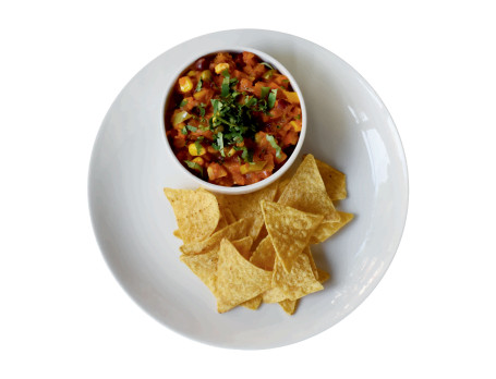 Cheese Nachos With Fresh Salsa- 200 Gms