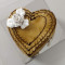 Heart Shape Butterscotch Cake(Eggless)