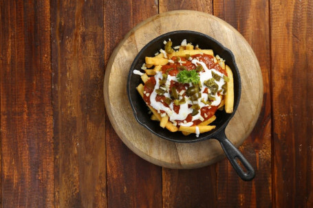 Mexican Chilli Bean Poutine