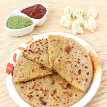 Cheese Gobi Onion Garlic Paratha