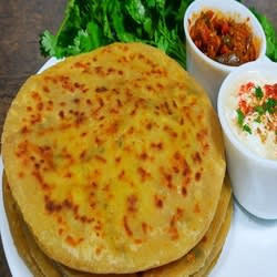 Paneer Aloo Swaminarayan Paratha