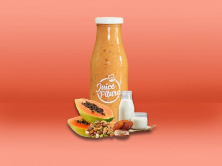 Papaya Dryfruits Smoothie