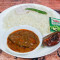 Rice/Roti+Fried Veg+1 Fish Curry+ Salad+Achar
