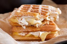 Belgians Banana Chco Waffle Wich