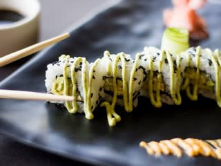 Avocado Cucumber Sushi