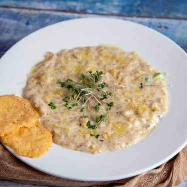 Mushroom Cheese Risotto