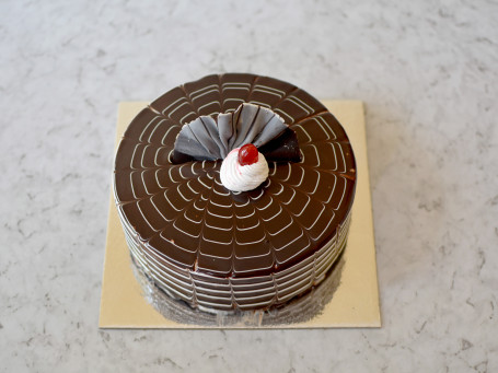 Eggless Chocolate Zebra Cake