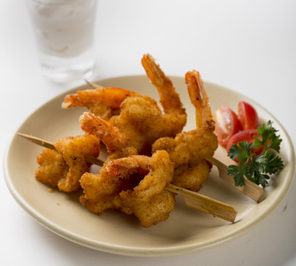 Crunchy Prawns With Tartar Sauce