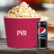 Popcorn, gesalzen, normale Pepsi Black Dose