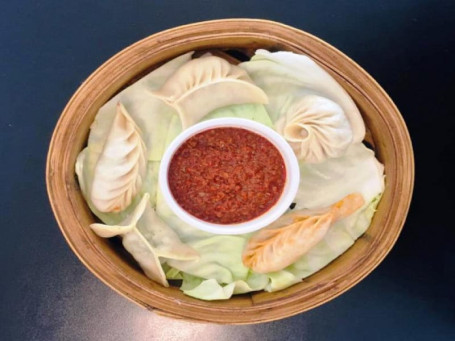 Assorted Veg Momos (5Pcs)