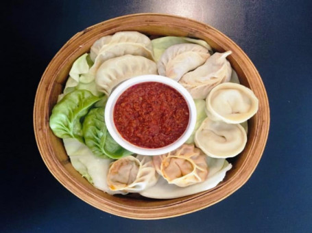 Chicken Mint Momos (5Pcs)