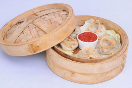 Chicken Spicy Momos (5Pcs)