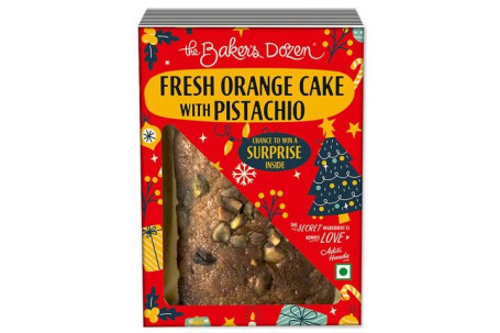 Fresh Orange Cake With Pistachio