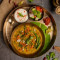 Gemüse-Masala-Khichdi-Mahlzeit