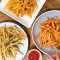 Shoestring Fries With Truffle Ketchup