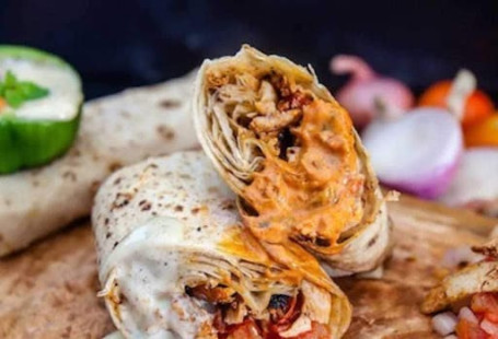 Peri Peri Chicken Shawarma Rumali