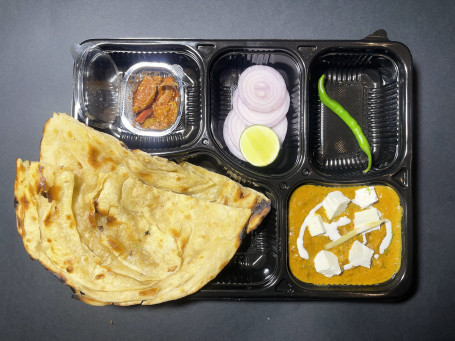 Paneer Lababdar Lachha Paratha Combo