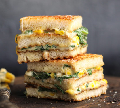 Creamy Corn Spinach