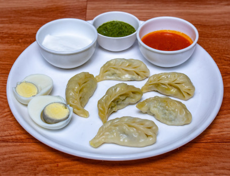 Veggie Steam Momos (8 Pcs)