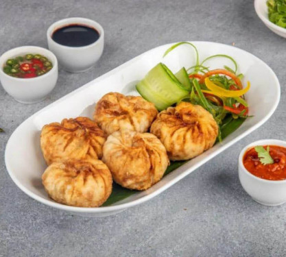 Veg Momos Fried [8 Pieces]