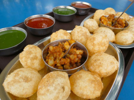 Pani Puri 6 Pc 1 Plate)