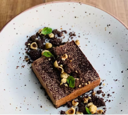 Chocolate Ganache Tart With Seasalt Crumble