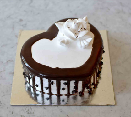 Heart Shape Chocolate Chips Cake