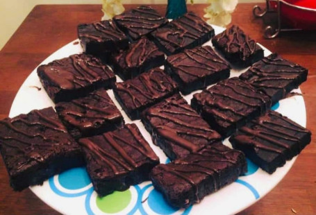 Schlammkuchen-Brownie